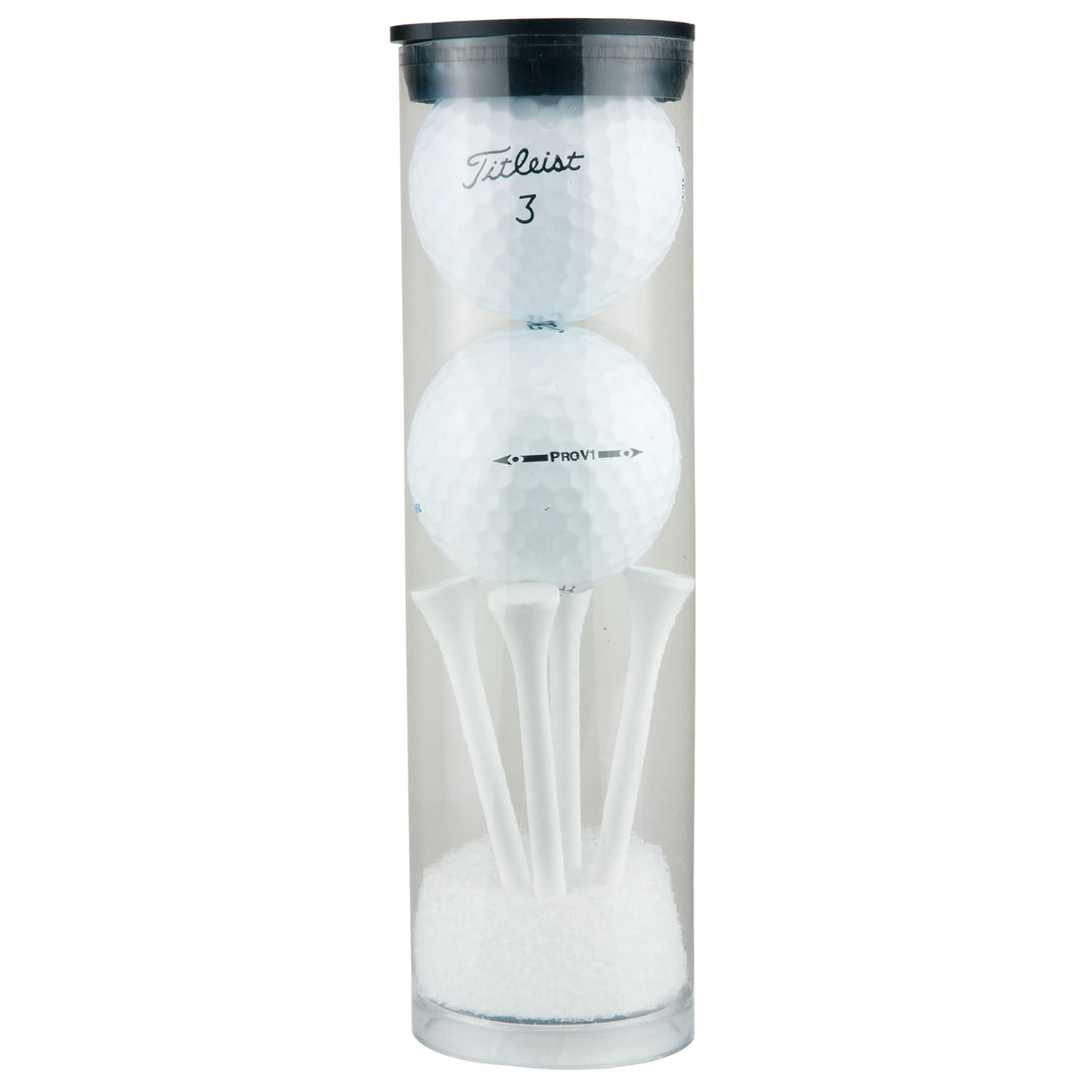 Two Ball Value Golf Gift Tube with Domed Imprint