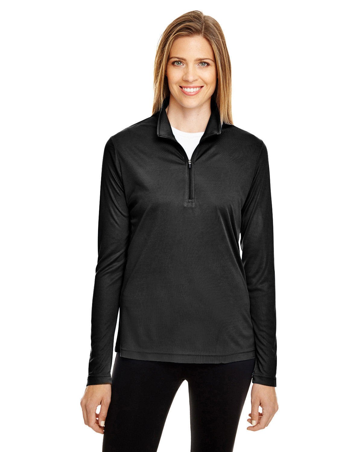 000221 Team 365 Ladies' Zone Performance Quarter-Zip