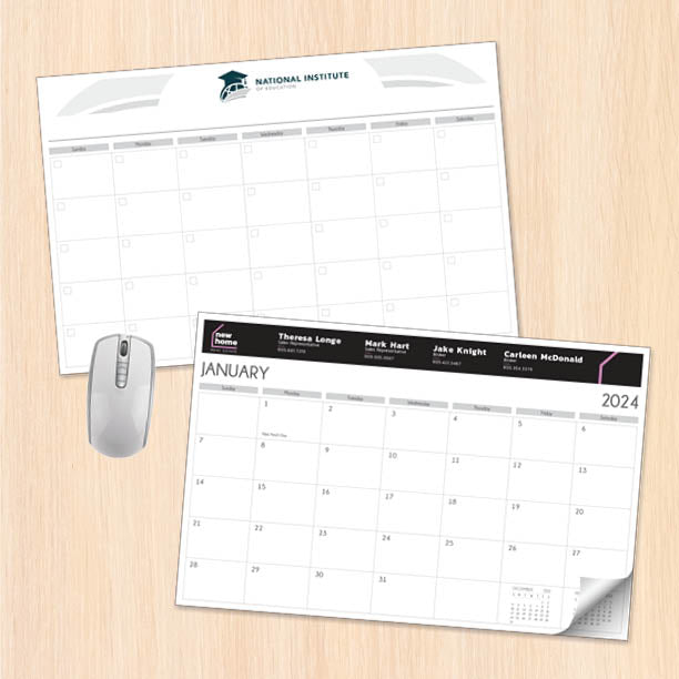 Calendar Desk Pads