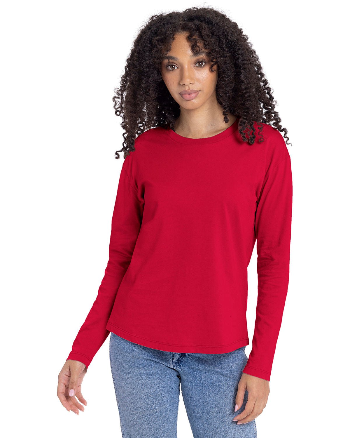 NEXT LEVEL APPAREL Ladies' Relaxed Long Sleeve T-Shirt