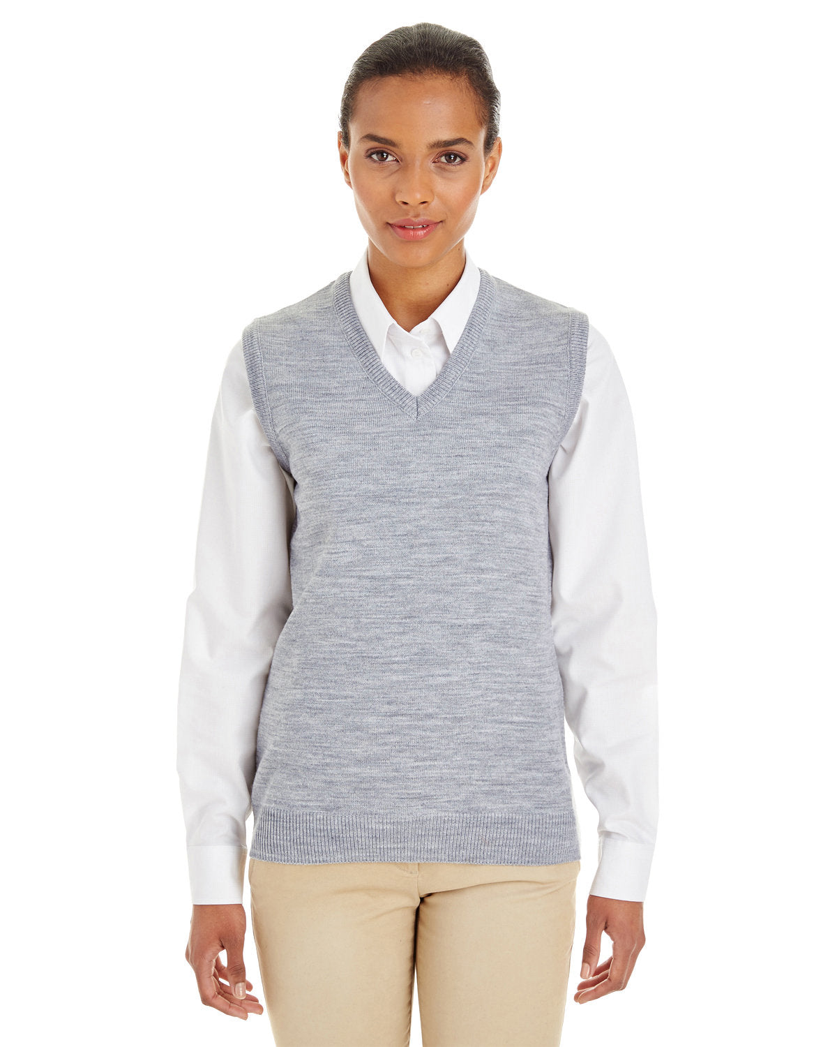 Harriton Ladies' Pilbloc? V-Neck Sweater Vest