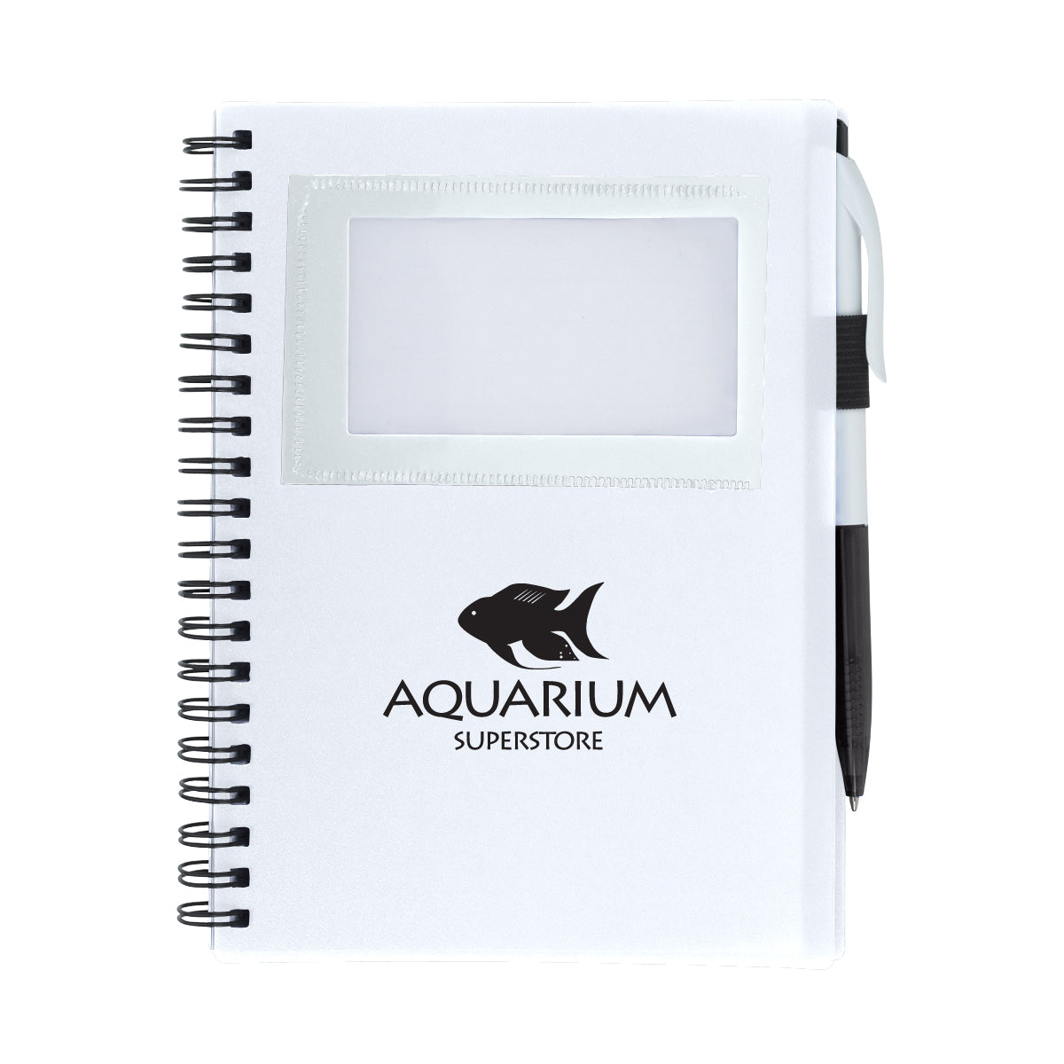 Spiral Notebook With Id Window