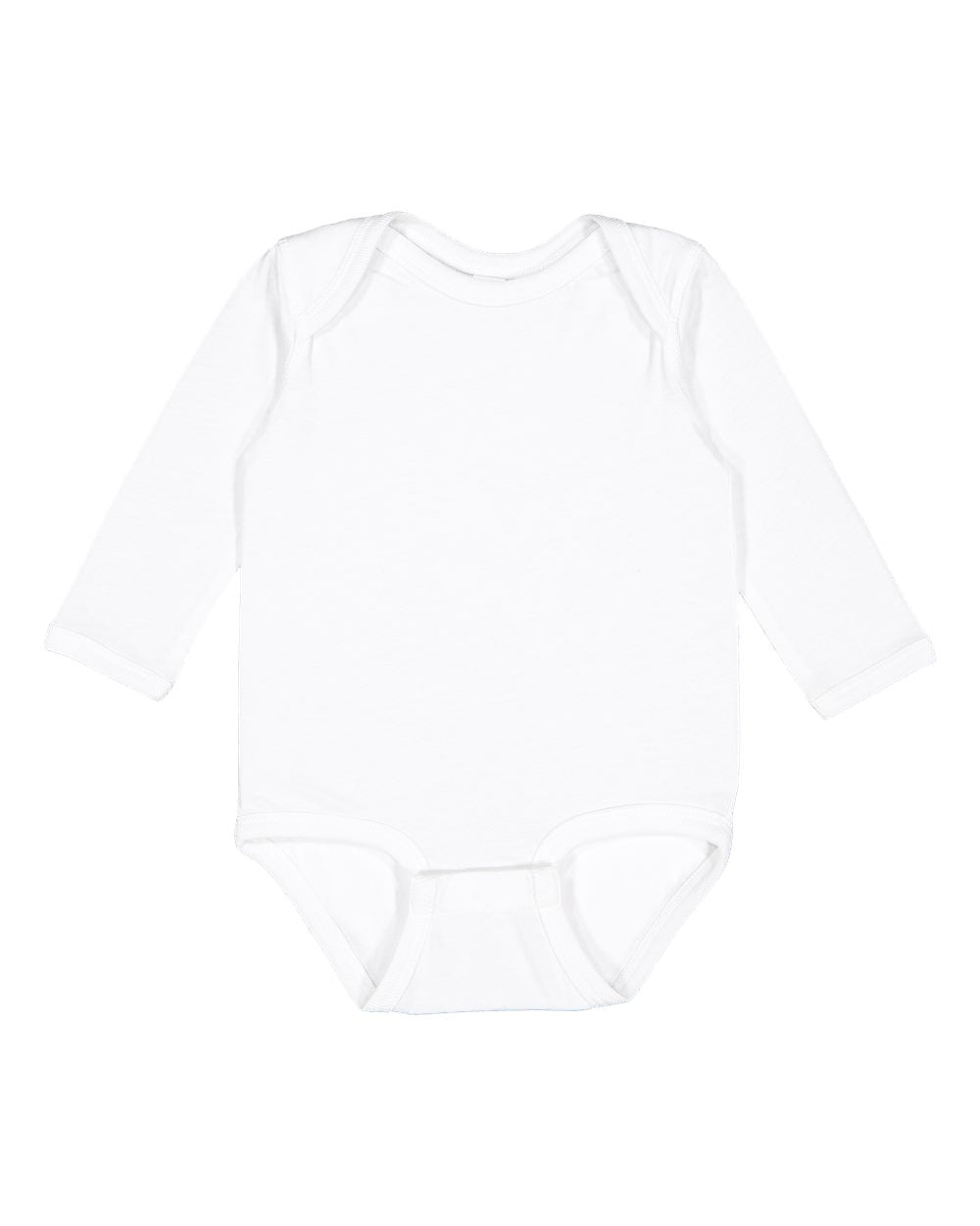 Rabbit Skins Infant Fine Jersey Long Sleeve Bodysuit