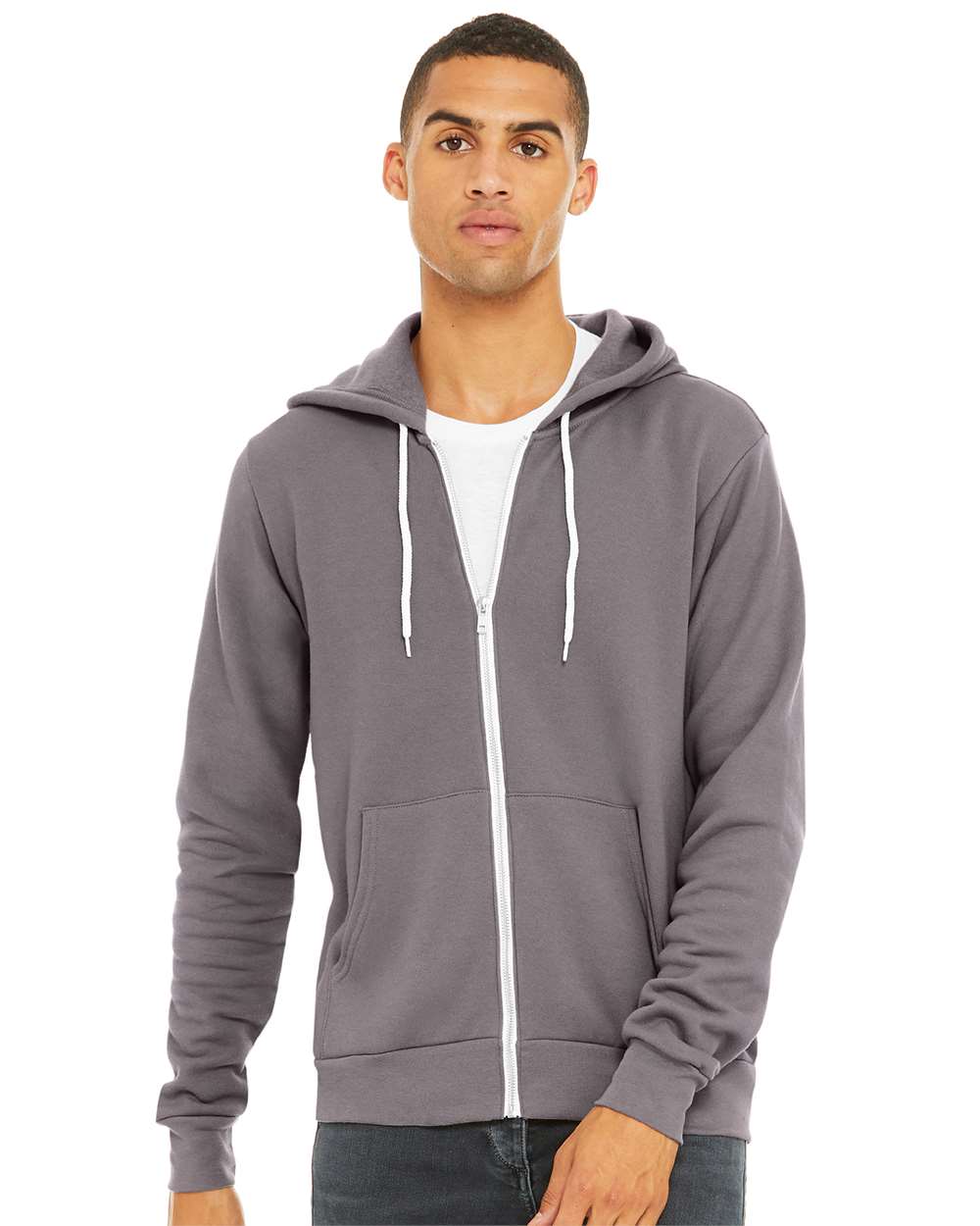 000035 Bella+Canvas® Unisex Sponge Fleece Full-Zip Hoodie