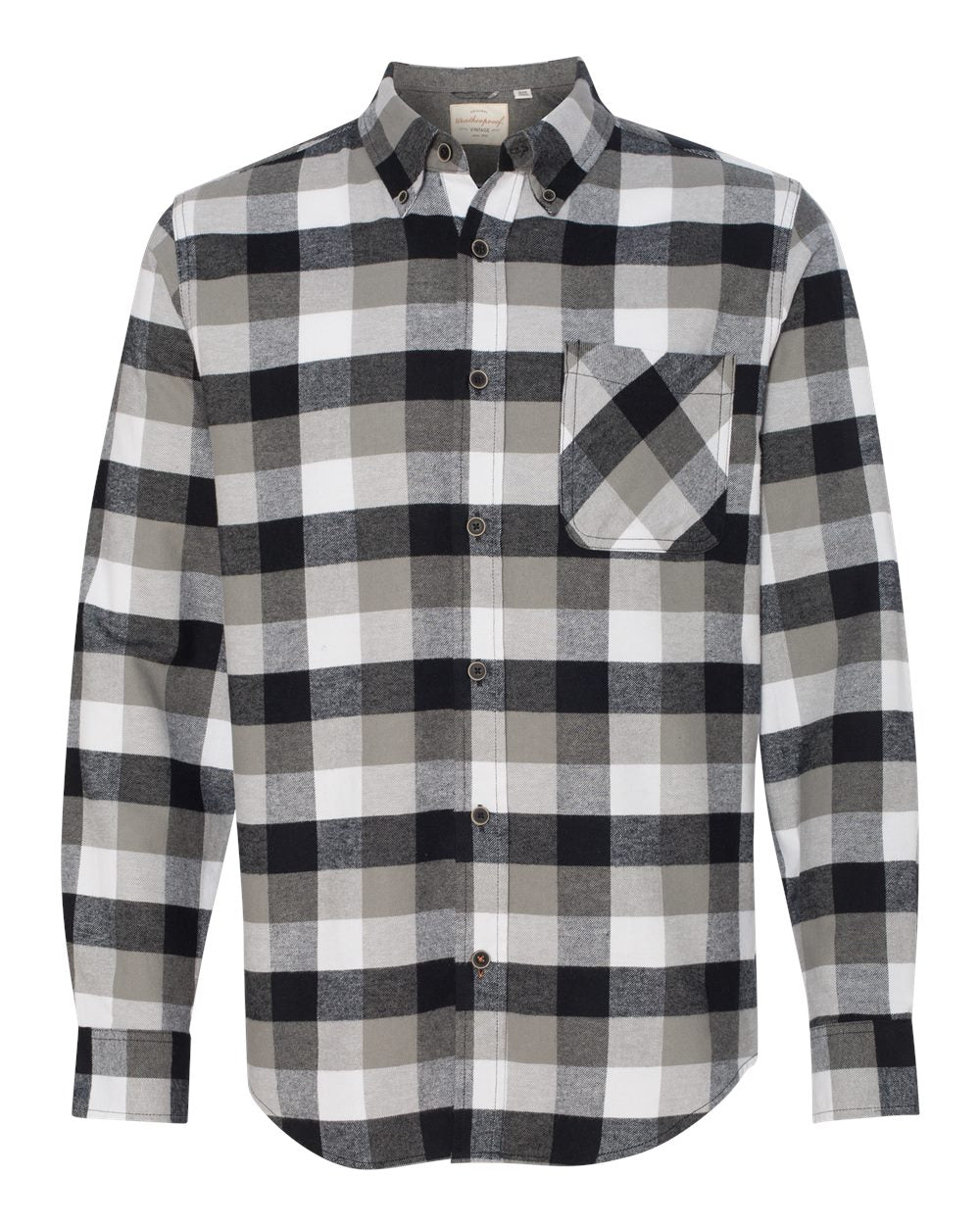 Weatherproof® Vintage Brushed Flannel Long Sleeve Shirt