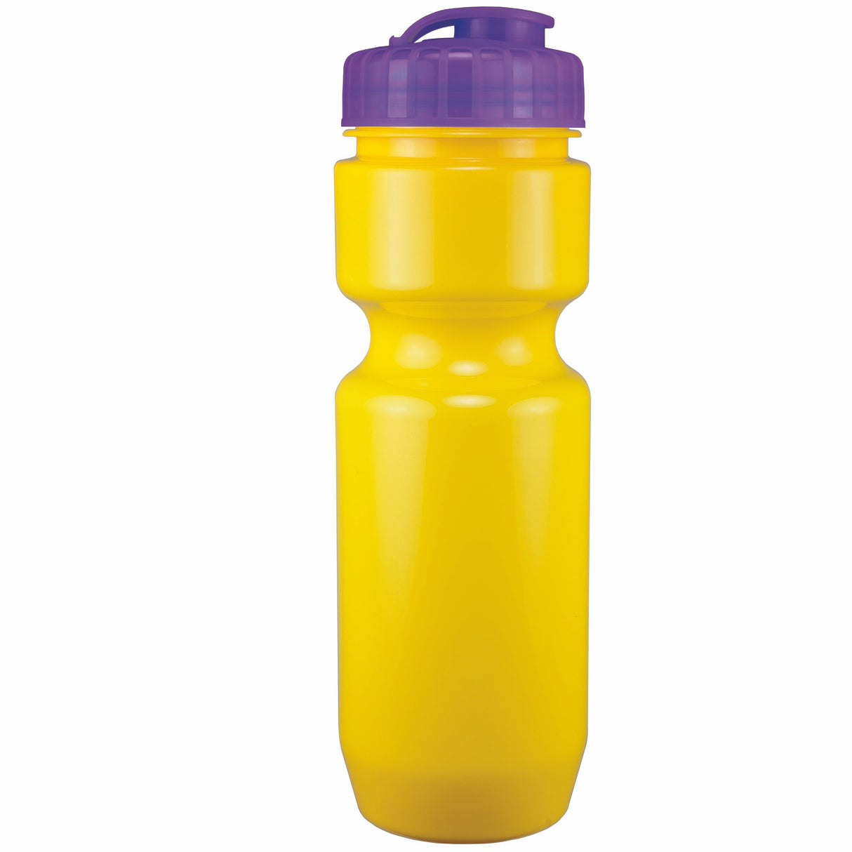 22 Oz. Bike Bottle w/ Flip Top Lid - Solid Colors