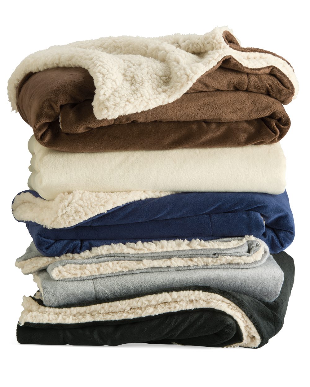 Alpine Fleece Micro Mink Sherpa Blanket