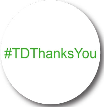 Circle Laminated Clothing Stickers (3" Diameter)