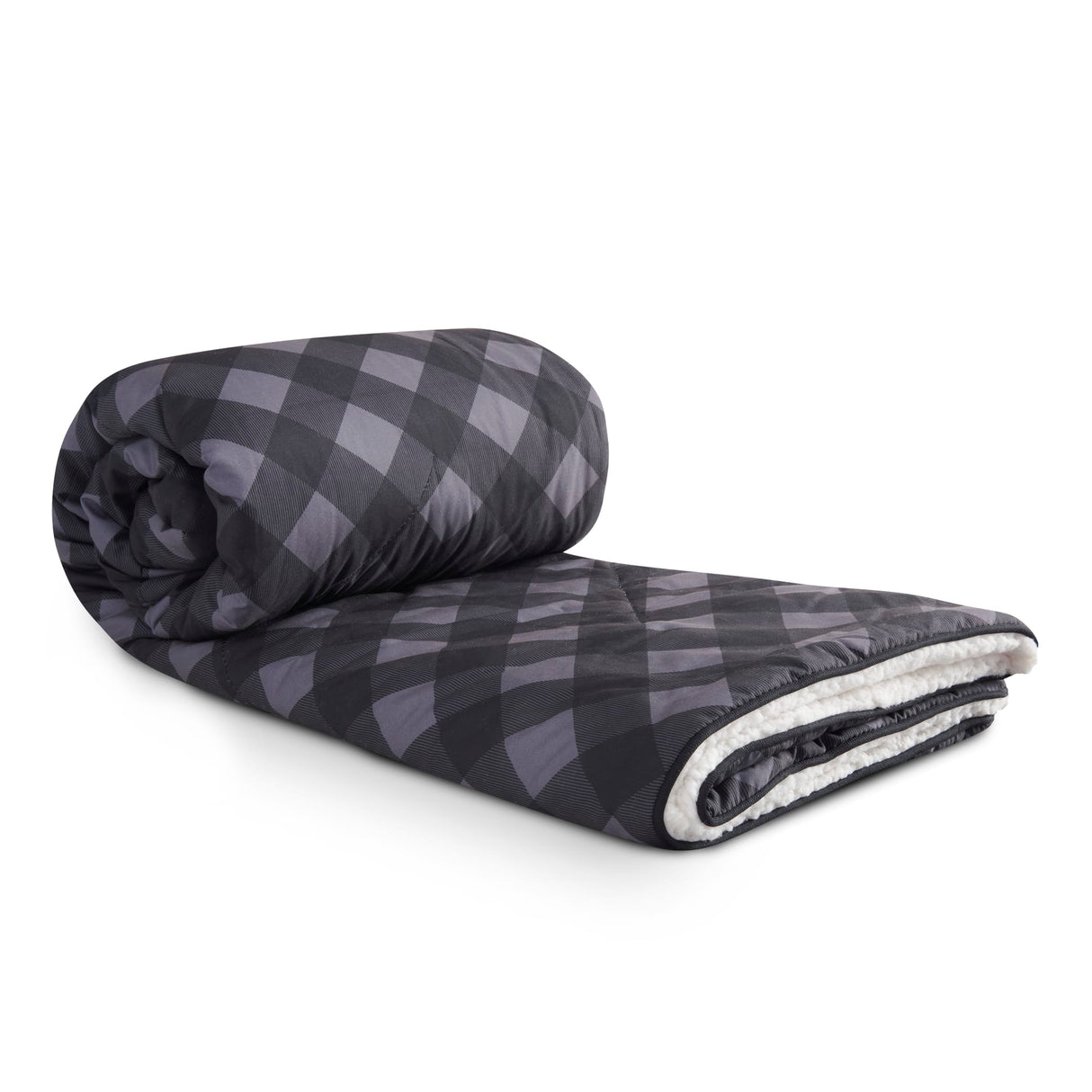 High Sierra Roll-Up Puffy Sherpa Blanket