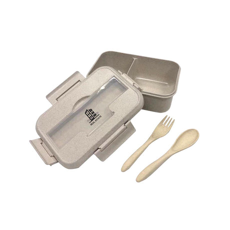 Wheat Straw Lunch Box With Utensils