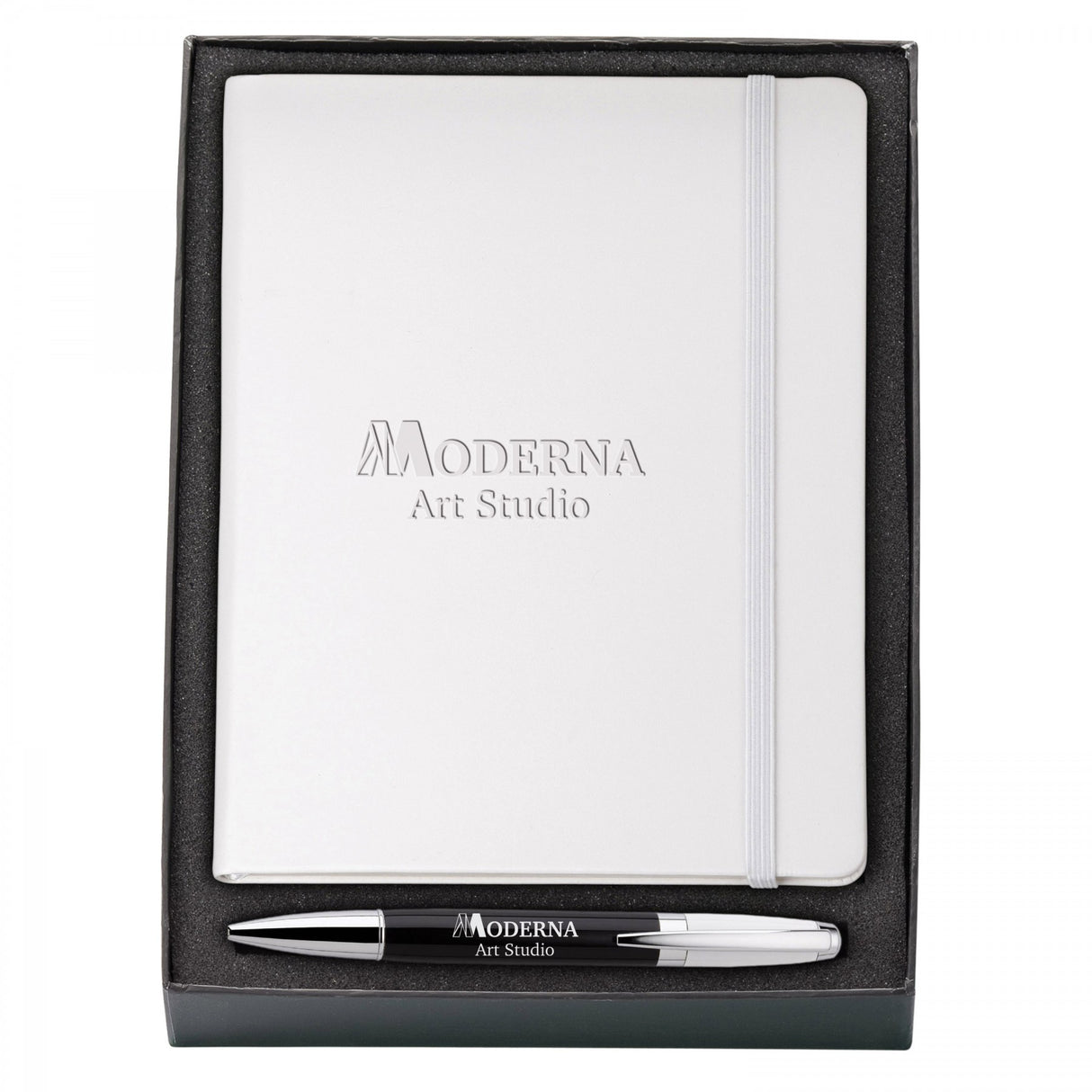 MELODY 2-TONE NEOSKINreg; PEN JOURNAL GIFT KIT