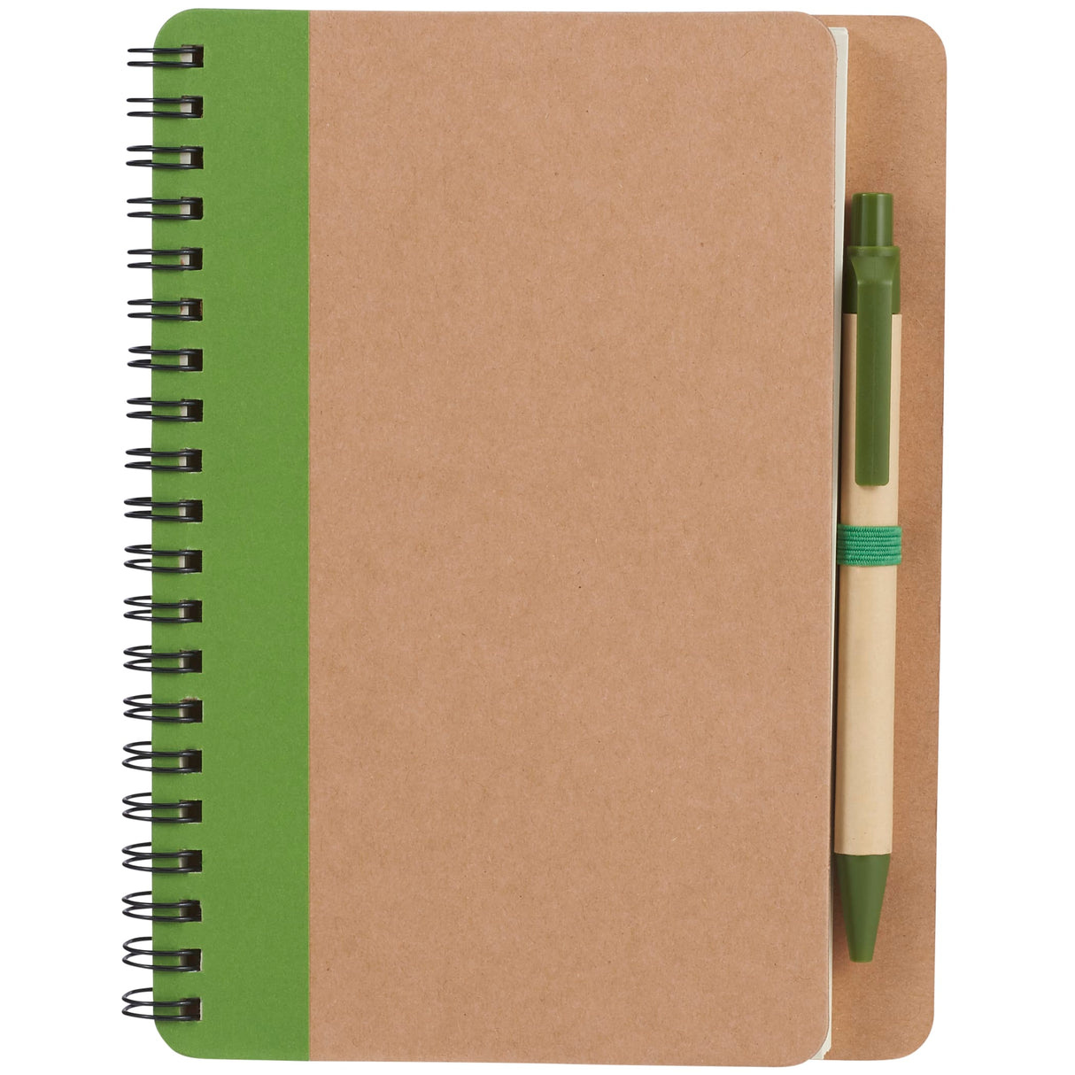 5" x 7" Eco Spiral Notebook with Pen