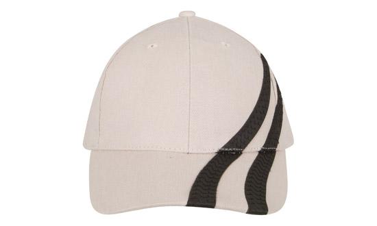 Brushed Heavy Cotton Cap w/Tire Tracks