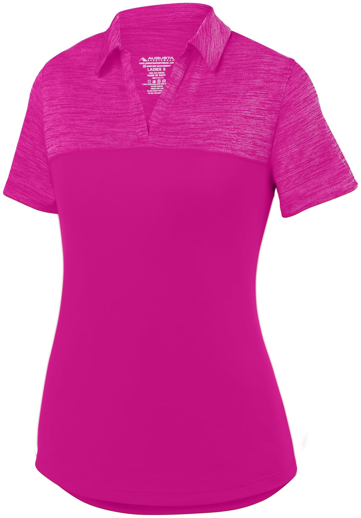 Ladies Shadow Tonal Heather Polo