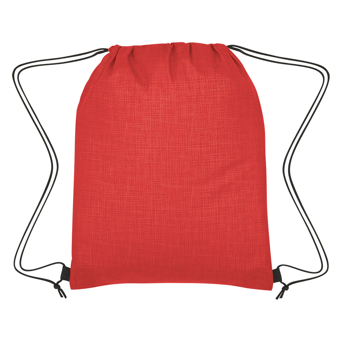 Crosshatch Non-woven Drawstring Bag