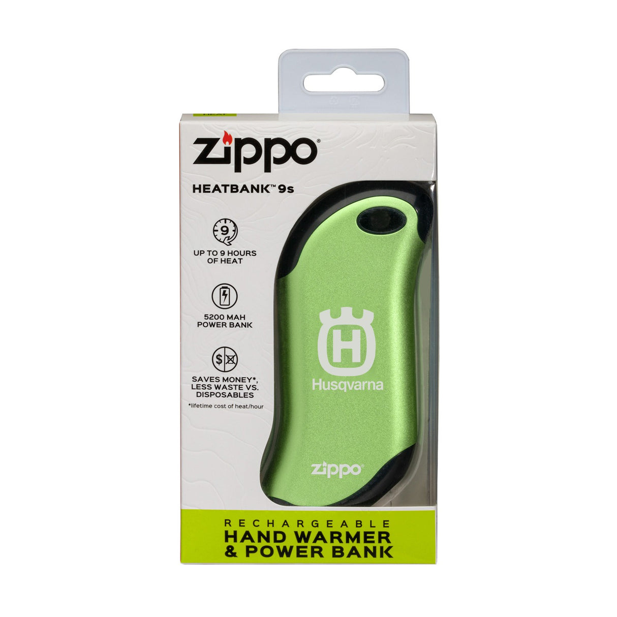 Zippo® HeatBank™ 9-Hour Rechargeable Hand Warmer & Powerbank