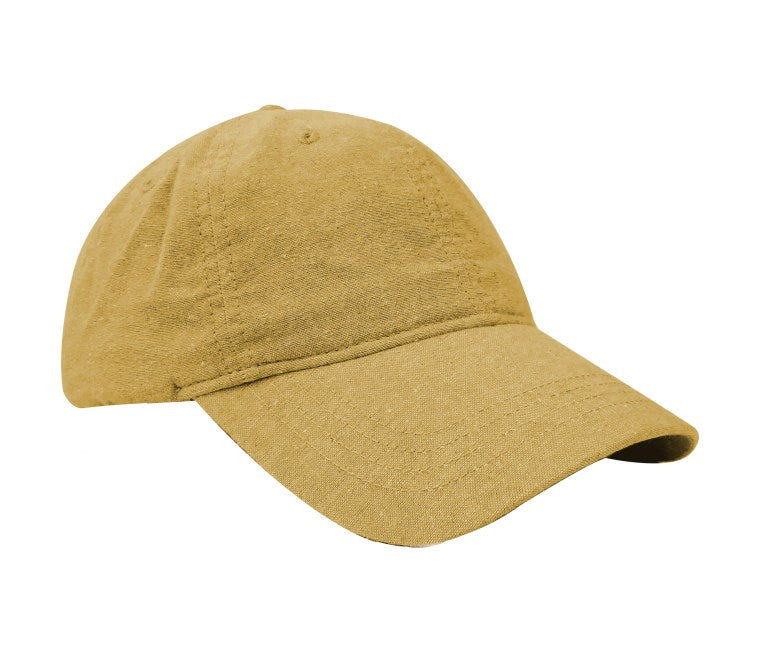 Unconstructed Garment Washed Pigment Dyed Solid Cap