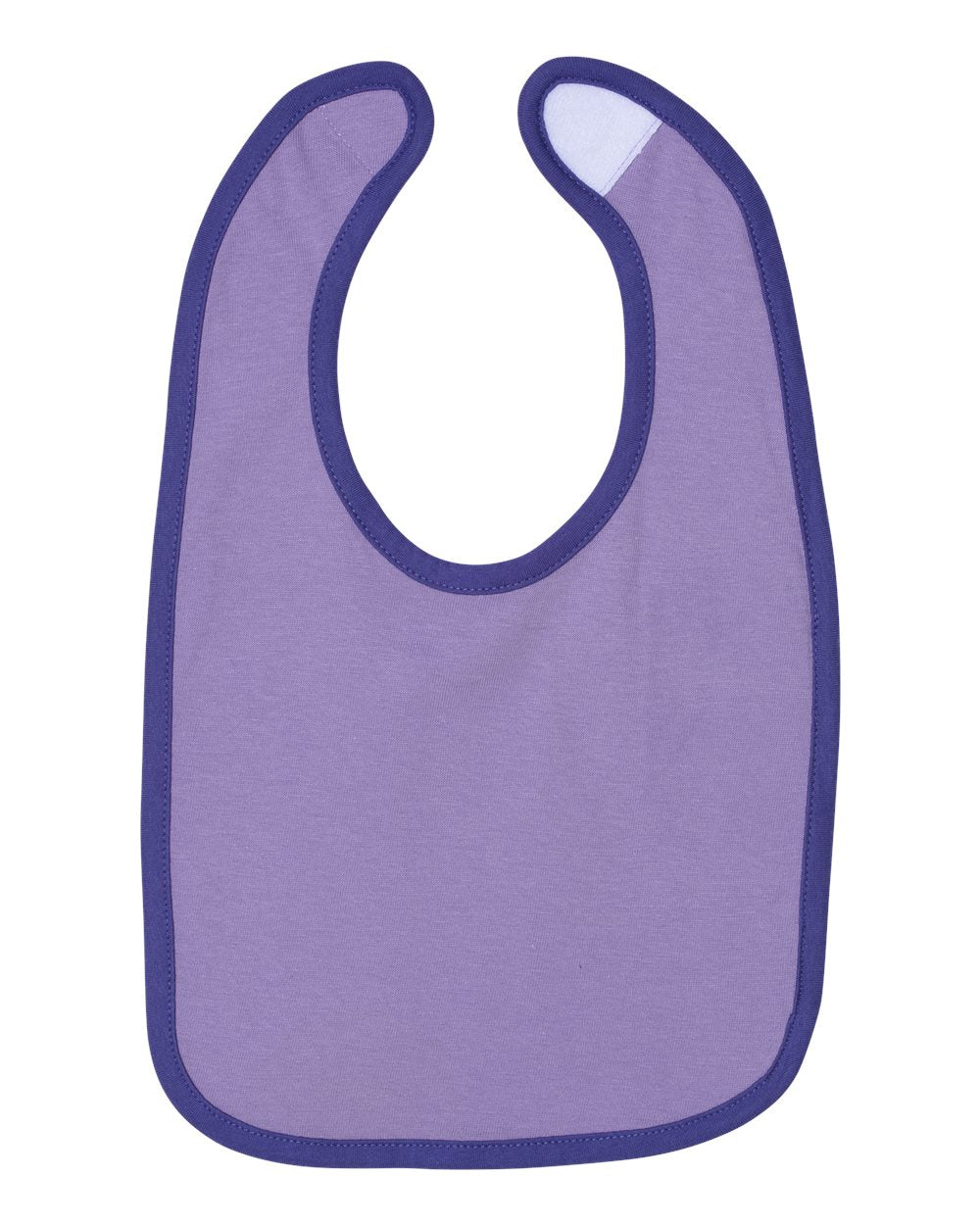 Rabbit Skins Infant Contrast Trim Premium Jersey Bib