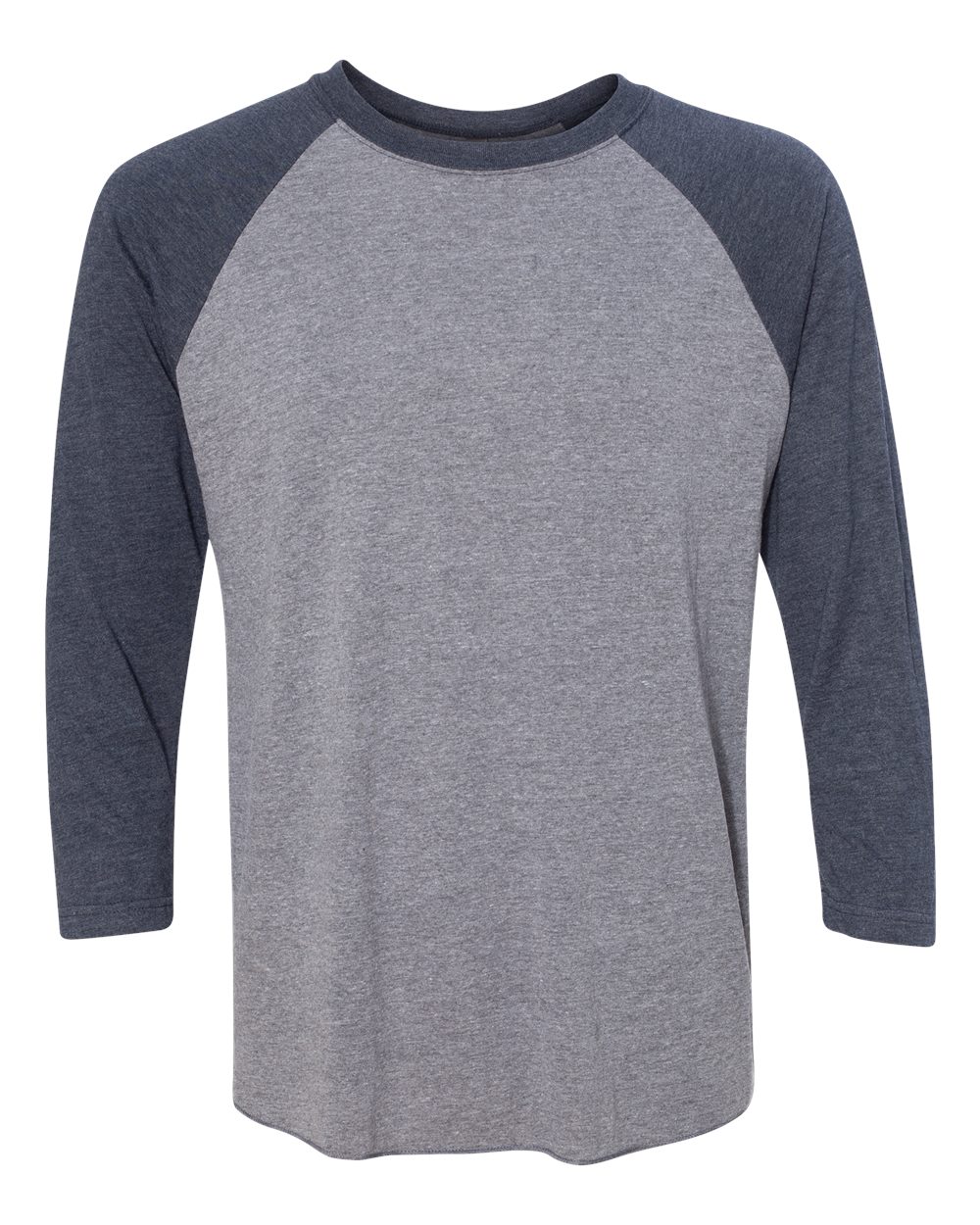 000046 Next Level Unisex Triblend Three-Quarter Sleeve Raglan Shirt