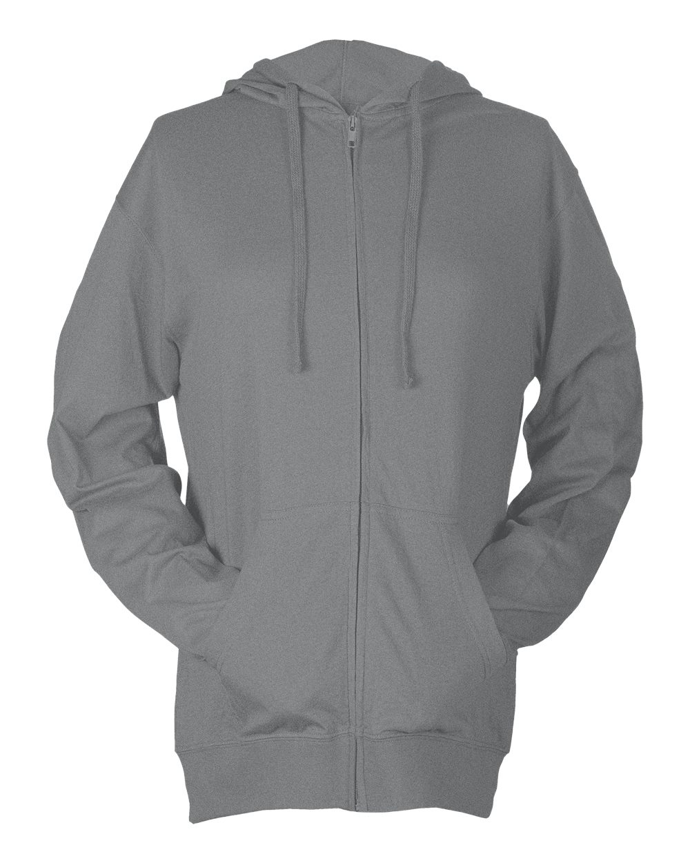 Tultex® Unisex Beach Full-Zip Hooded Sweatshirt