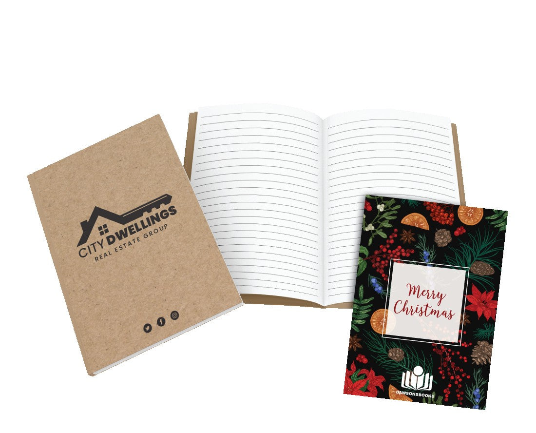 Kraft & Epic Black Perfect Bound Note Books