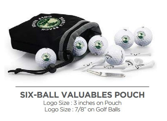 Callaway® 6 Ball Pouch w/Tee Pack