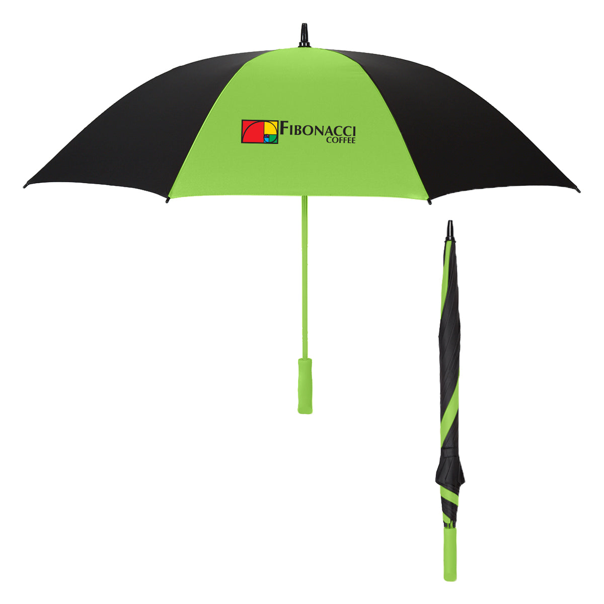 60" Arc Splash Of Color Golf Umbrella