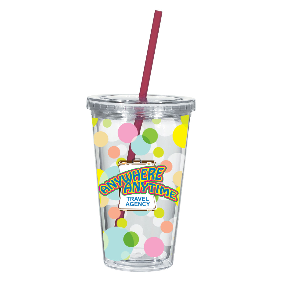 16 Oz. Newport Acrylic Tumbler With Insert