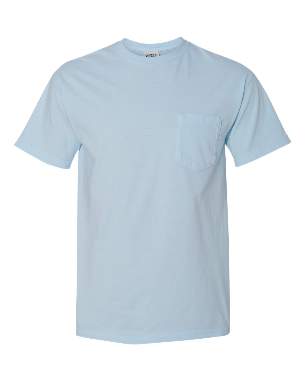 000444 Comfort Colors® Garment-Dyed Heavyweight Pocket T-Shirt