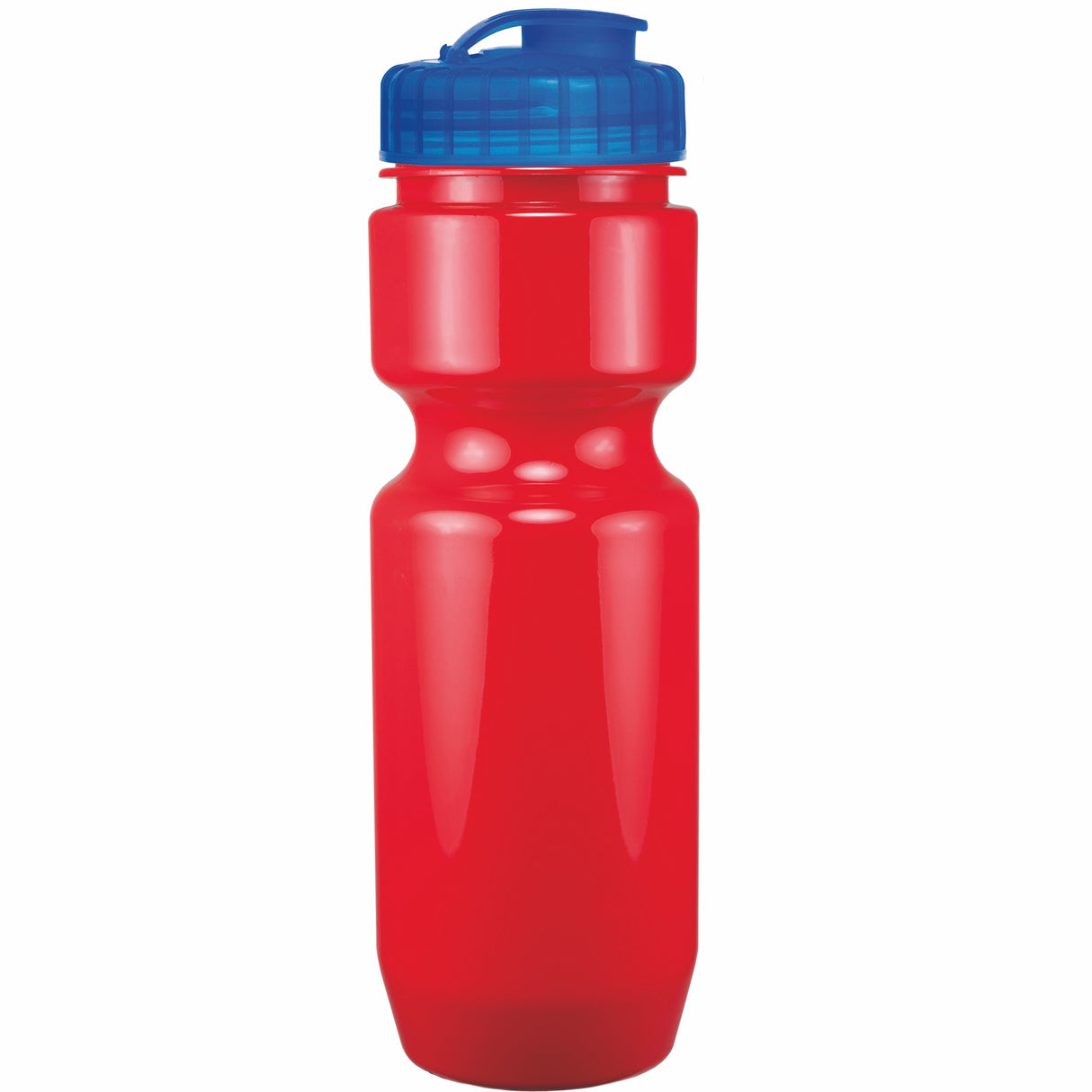 22 Oz. Bike Bottle w/ Flip Top Lid - Solid Colors