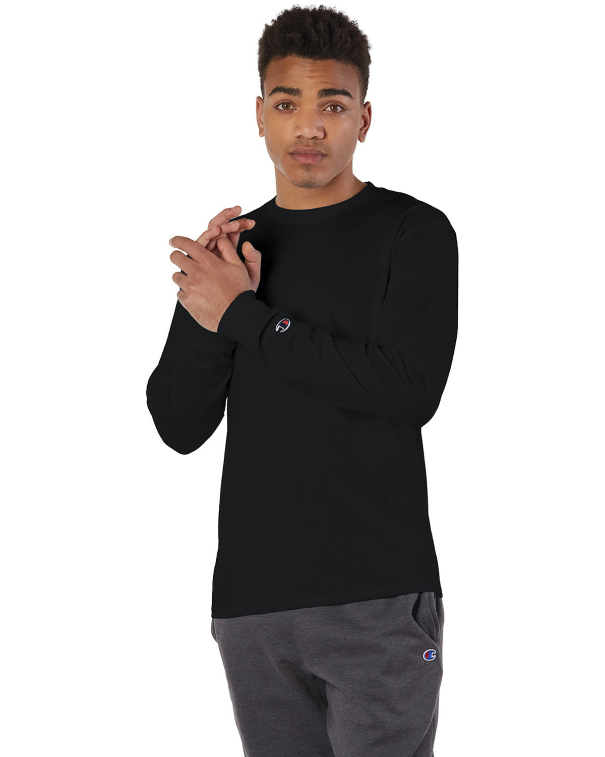 Champion Adult 5.2 oz. Long-Sleeve T-Shirt