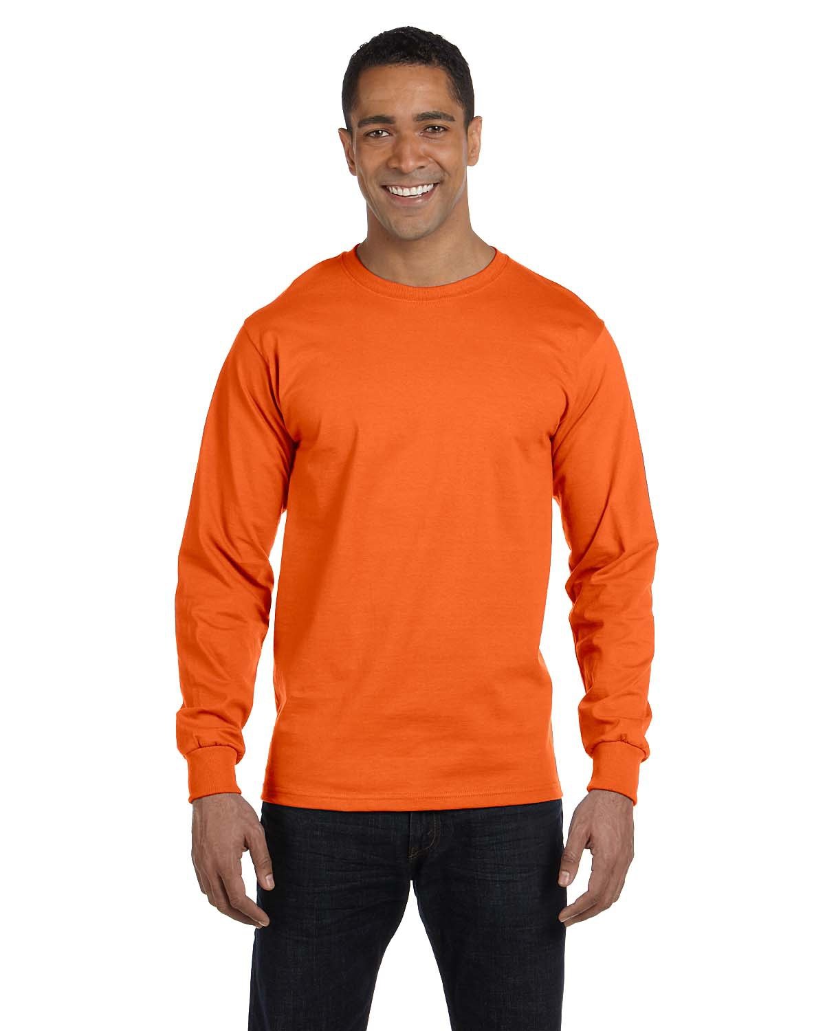 Gildan Adult 50/50 Long-Sleeve T-Shirt