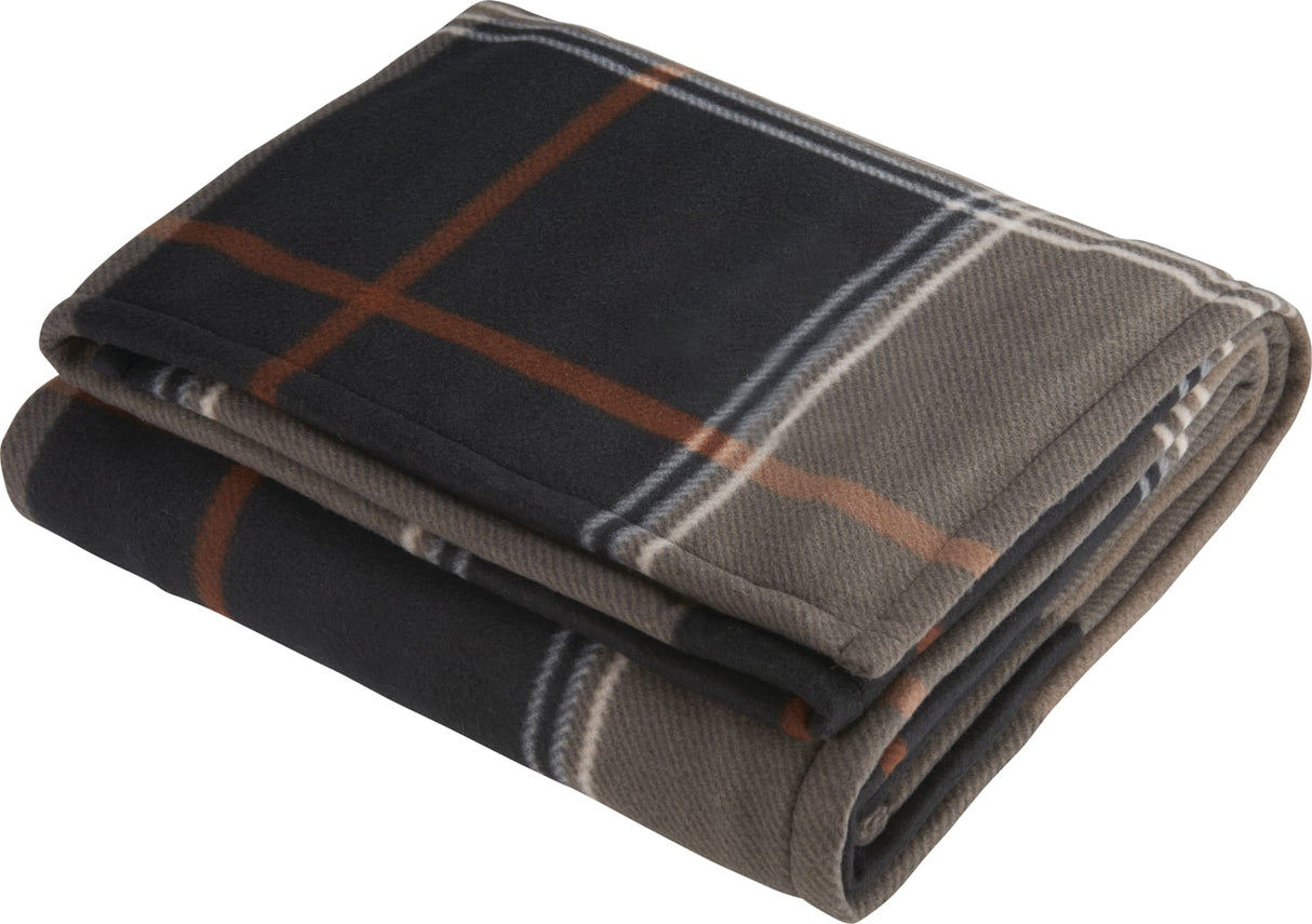 Plaid Fleece Sherpa Blanket