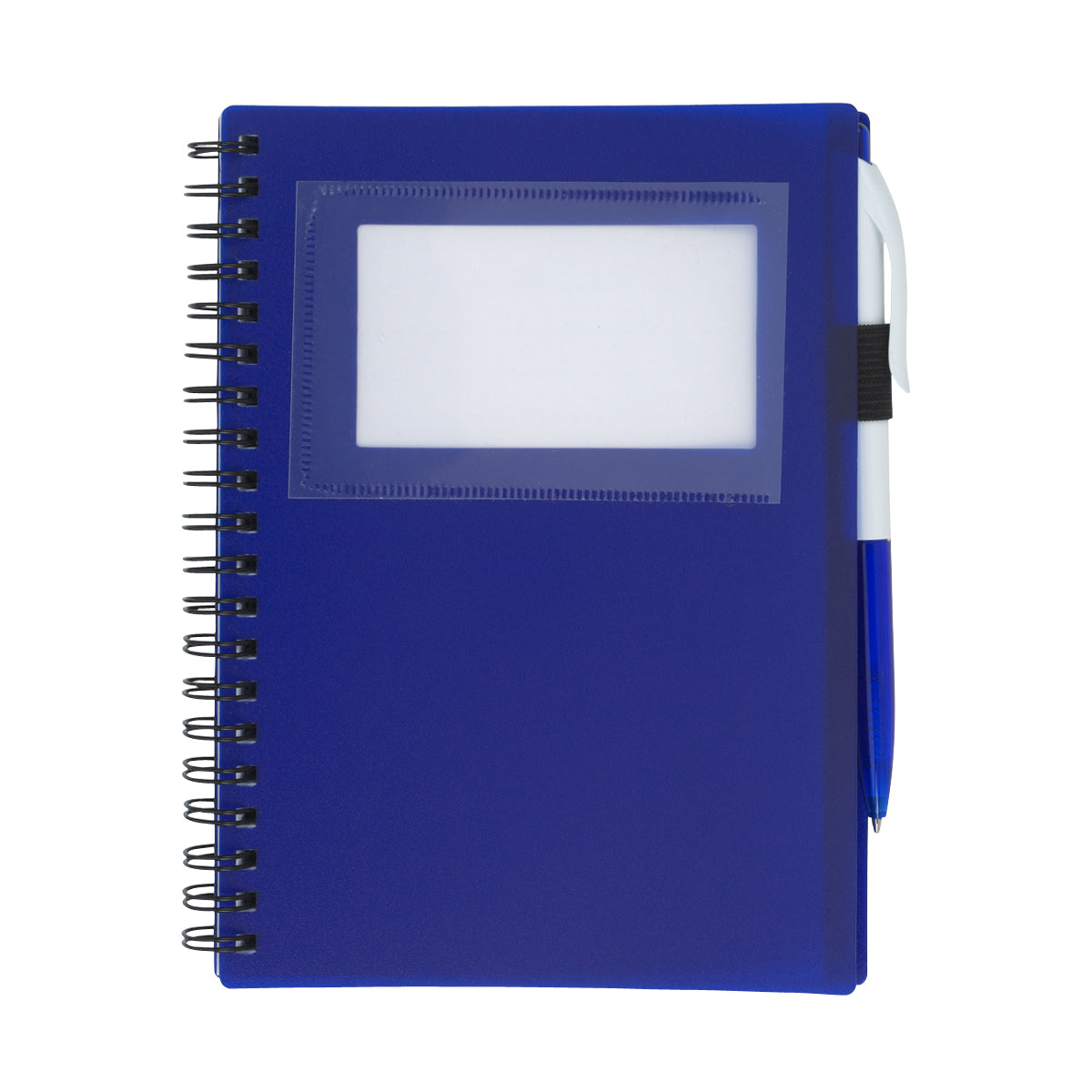 Spiral Notebook With Id Window