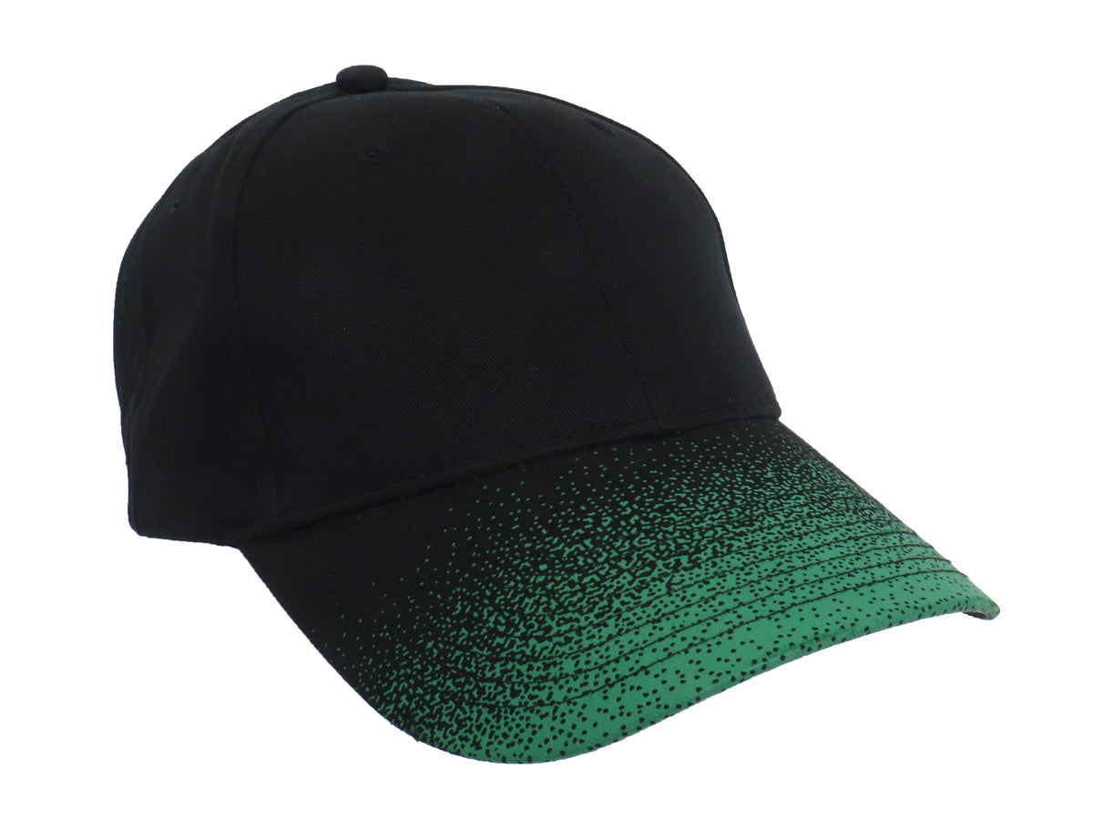 Constructed 6-Panel Speckle Bill Accent Cap
