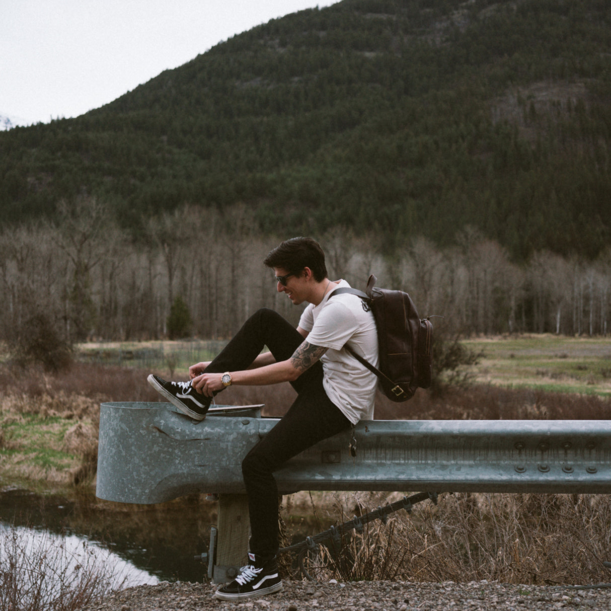 Duluth Pack™ Leather Standard Backpack