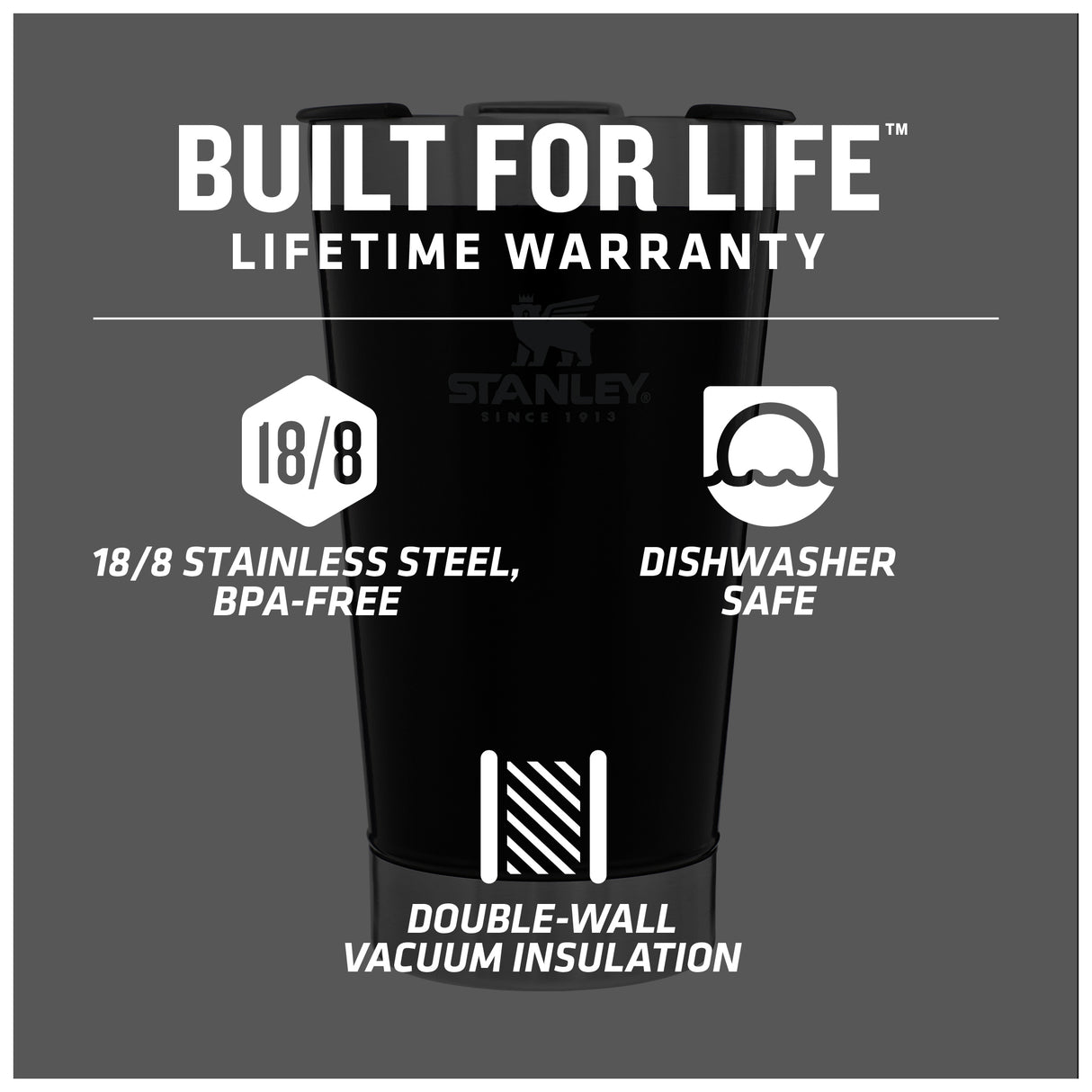 Stanley Stay-Chill Beer Pint 16oz