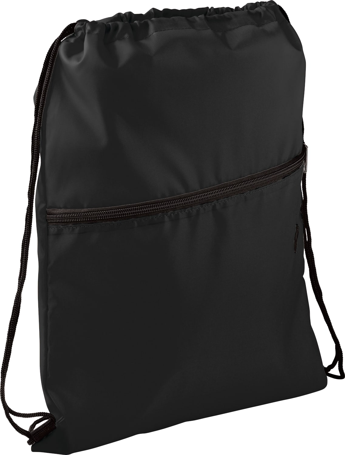 Insulated Zippered Drawstring Bag