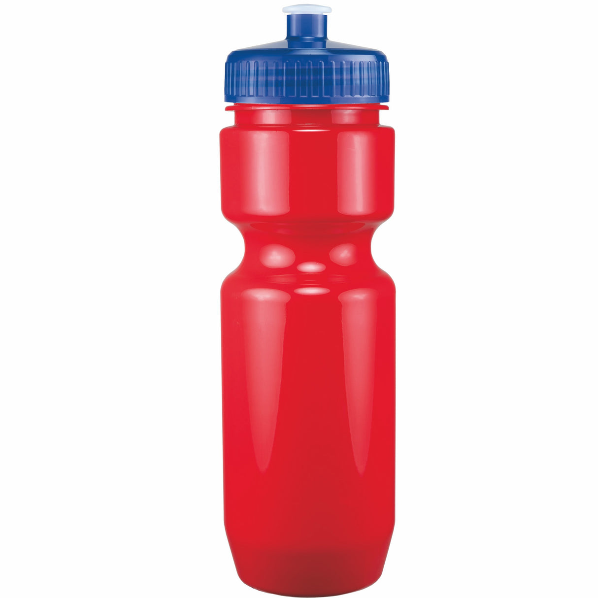 22 Oz. Bike Bottle w/ Push Pull Lid - Solid Colors