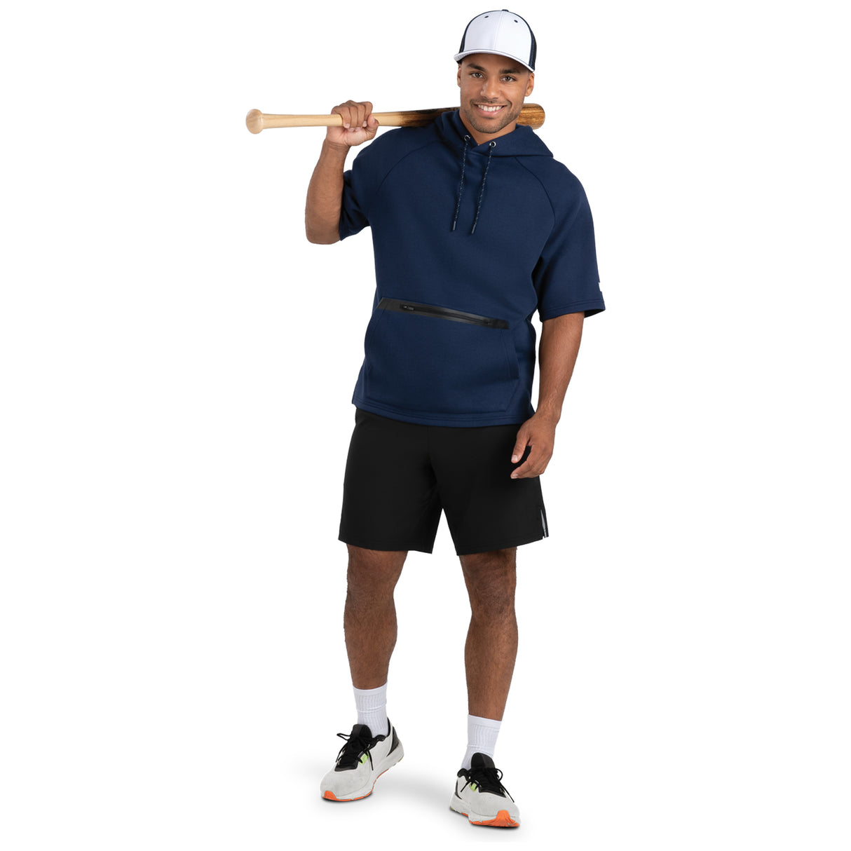 Legend Short Sleeve Tech Fleece Hoodie