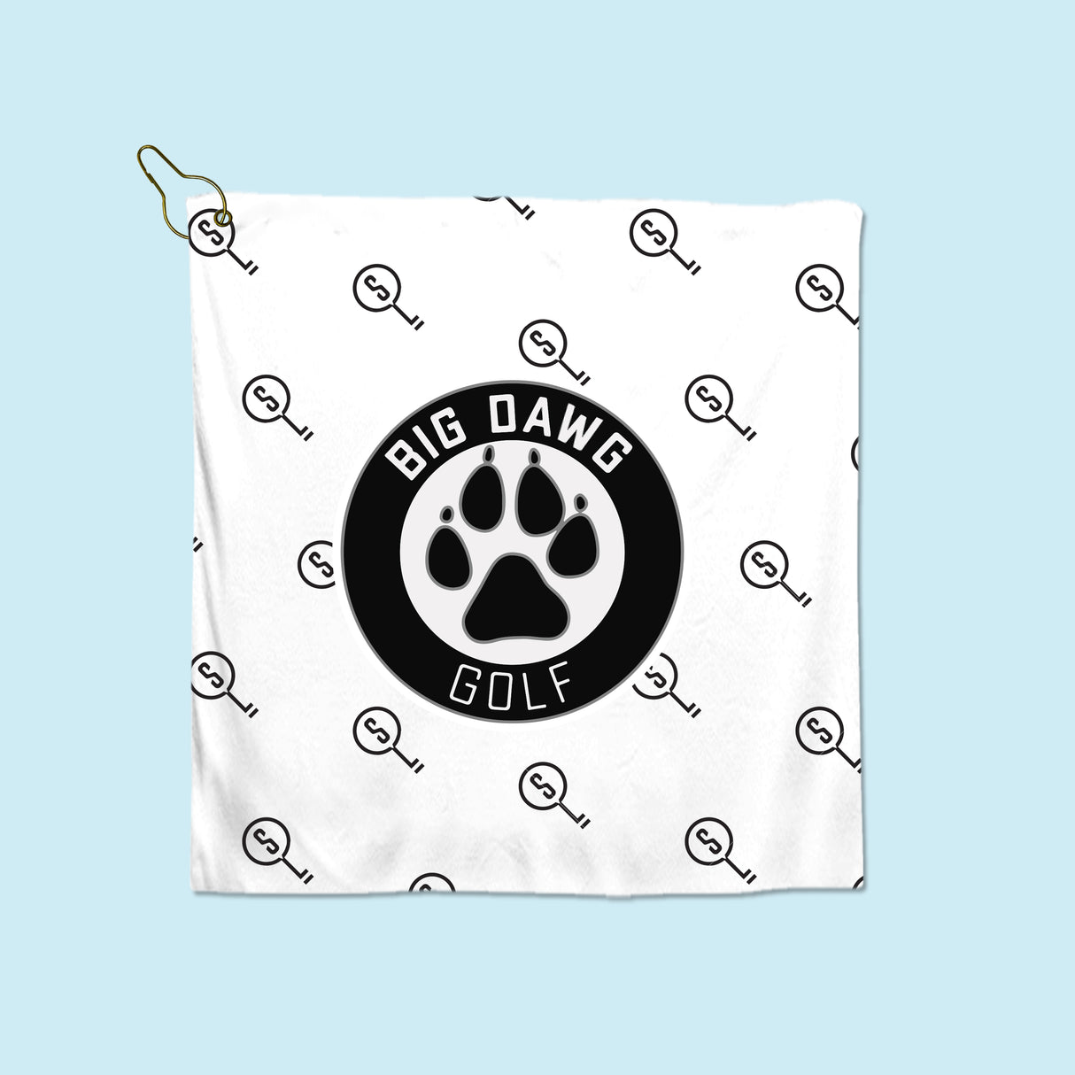 Sublimated Golf Towel 16"x16"