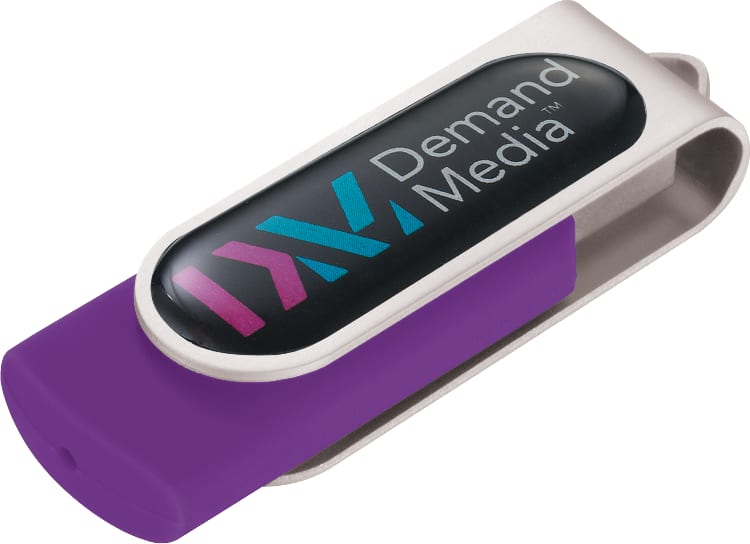 Domeable Rotate Flash Drive 2GB