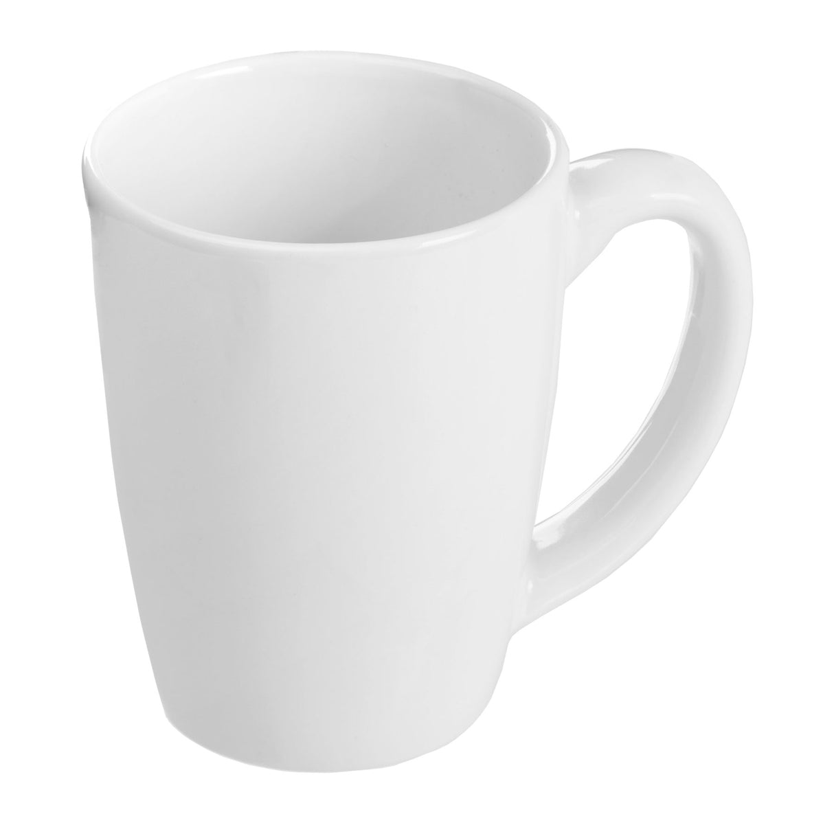 Vienna - 11 oz White Ceramic Bistro Mug