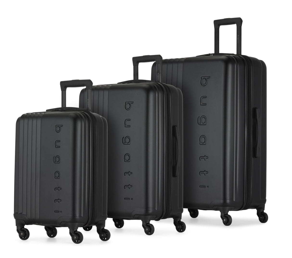 BUGATTI-THE CLASSIC COLLECTION- 3 pcs Hard Luggage Set