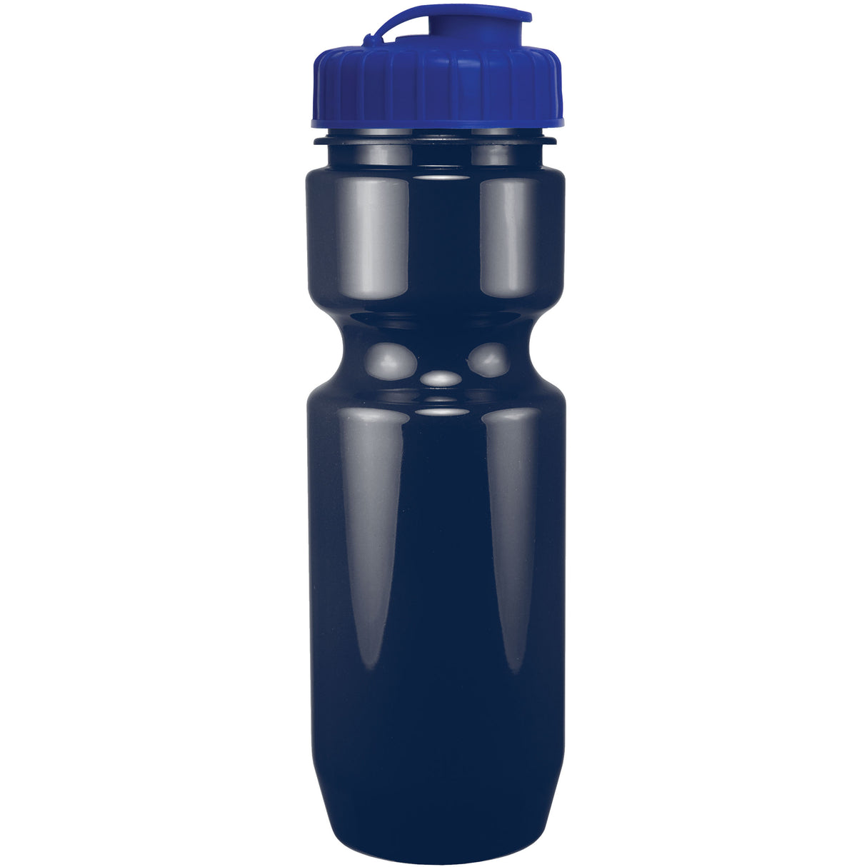 22 Oz. Bike Bottle w/ Flip Top Lid - Solid Colors