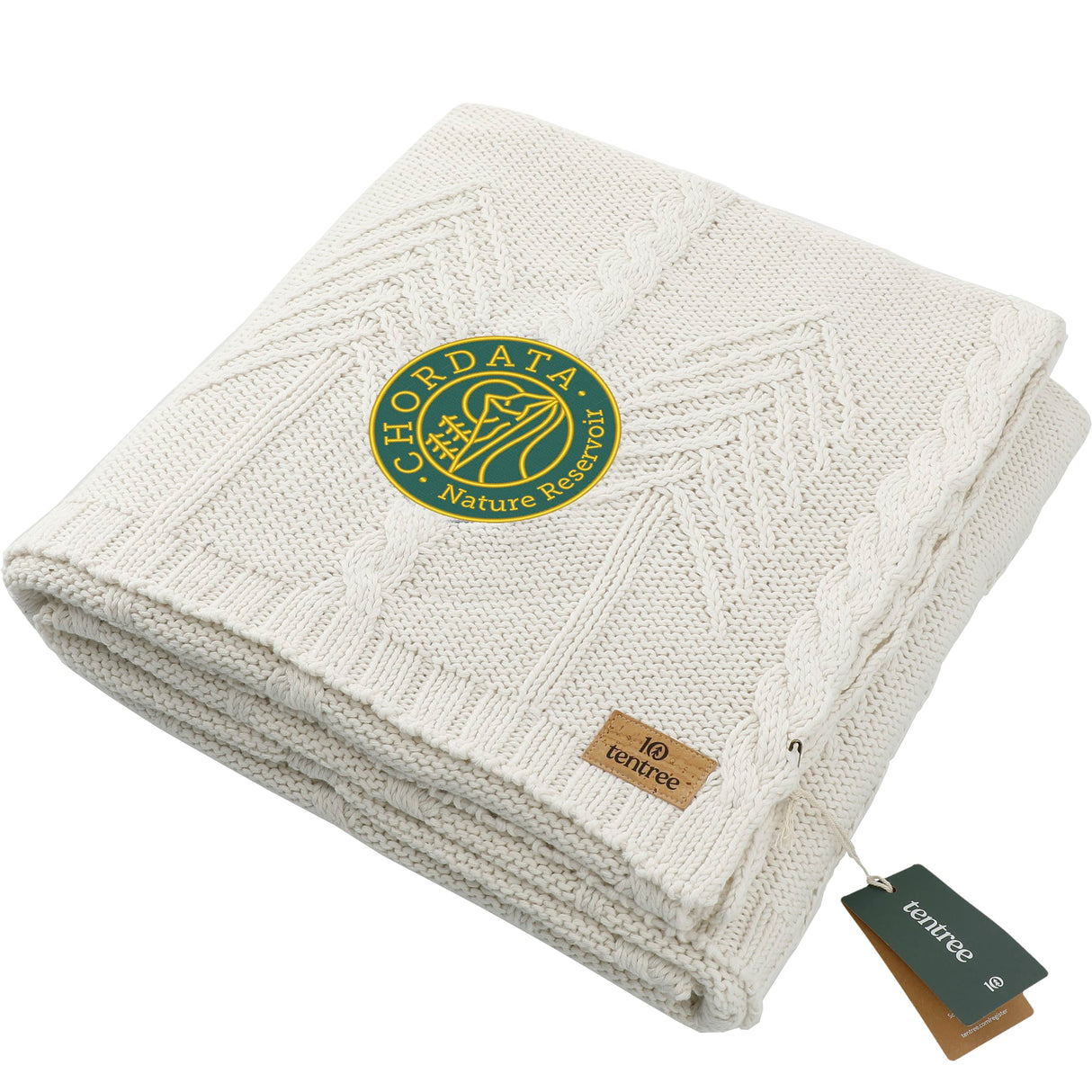 tentree Organic Cotton Cable Blanket