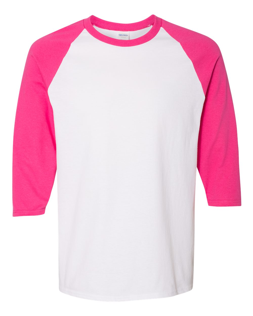 Gildan® Heavy Cotton™ Raglan Three-Quarter Sleeve T-Shirt