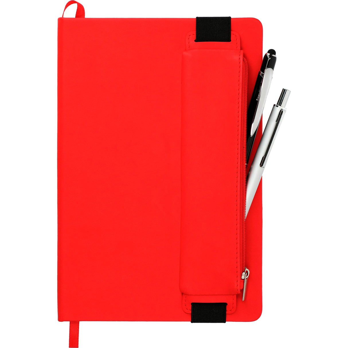 FUNCTION Office Hard Bound Notebook With Pen Pouch