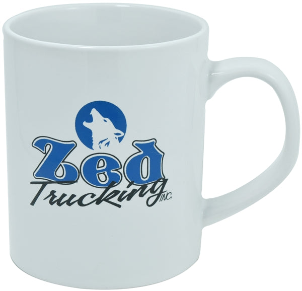 Premium Stoneware 12oz white mug