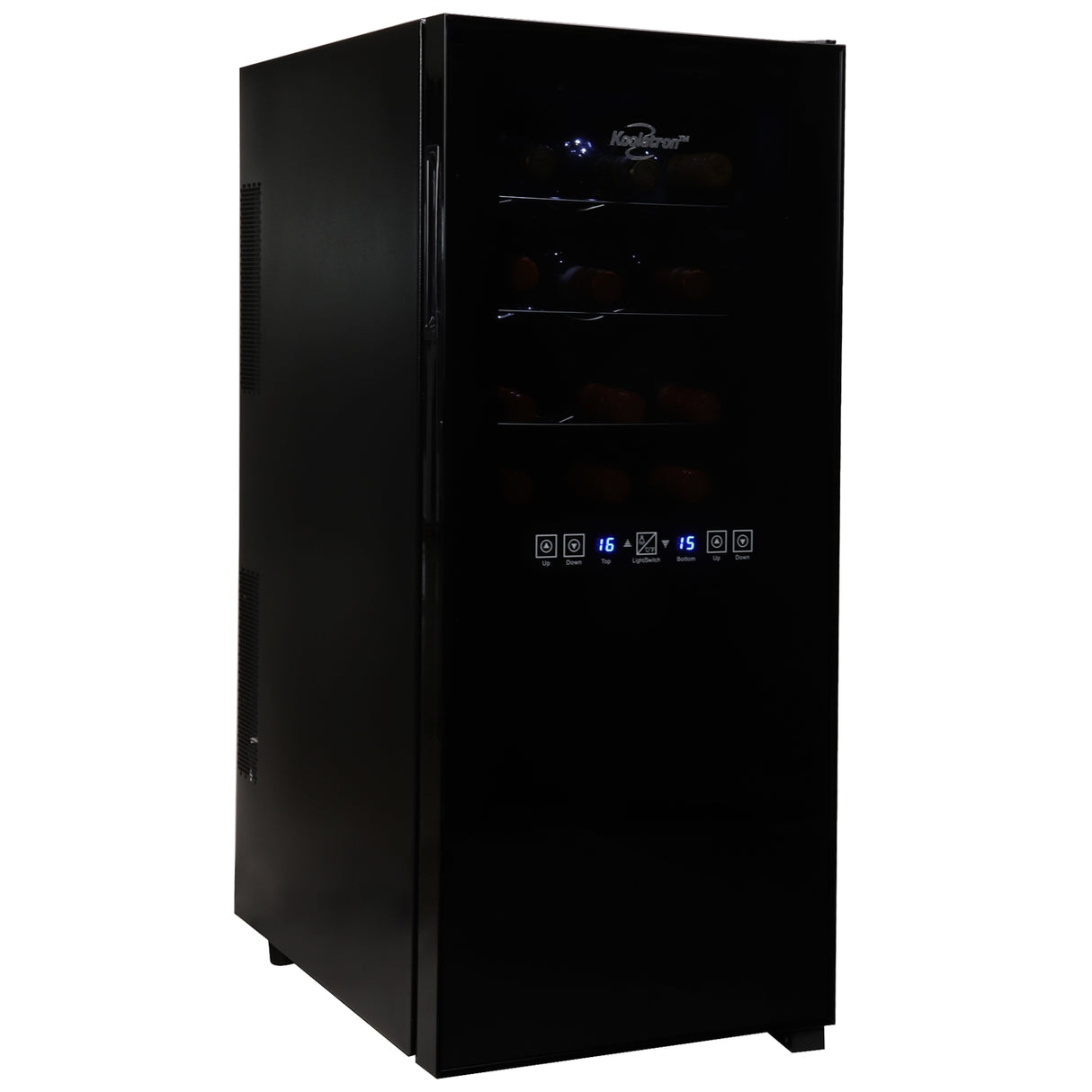 Koolatron 24 bottle Wine Cooler, black